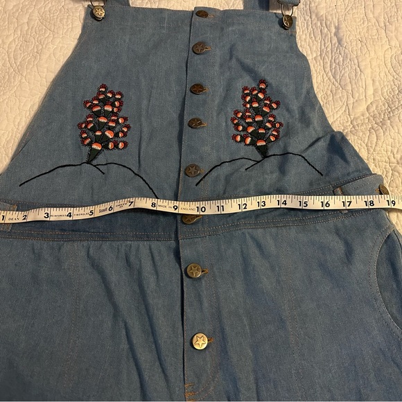 🦄 ✨ 🌵 Chasing Unicorns Embroidered Overalls - Picture 8 of 11